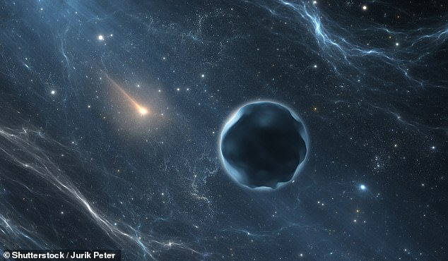 White dwarfs, as shown in this artist's impression, are extremely chaotic and violent places. Scientists have analyzed the light they emit to study what they do to planets and asteroids in their orbit.