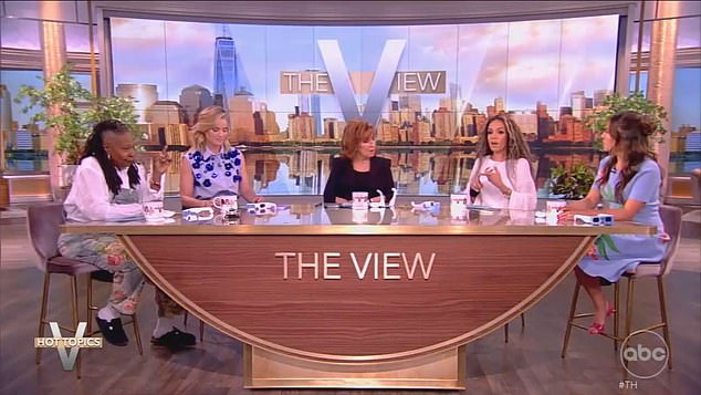 The View co-hosts got into a heated debate on Monday as they tried to explain the science behind the total solar eclipse.