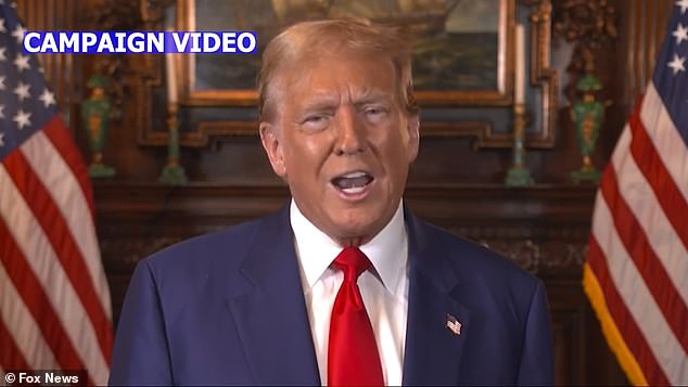 Trump posted a four-minute video on Truth Social on Monday stating that he supports the right of states to pass laws on limits on abortion, and does not support a federal ban after previously signaling that he could support a federal ban.