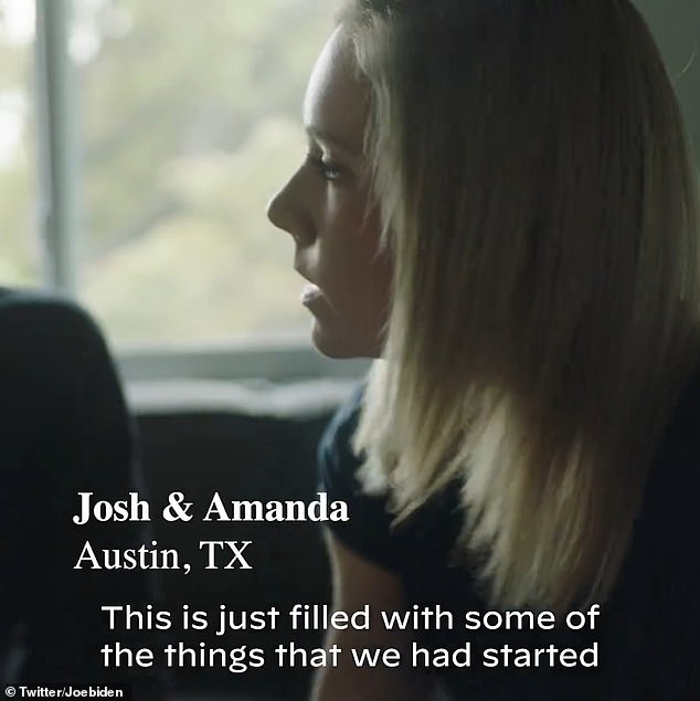 On Monday, the Biden campaign released a brutal new political ad (above) ¿ highlighting the story of Texas woman Amanda Zurawski.