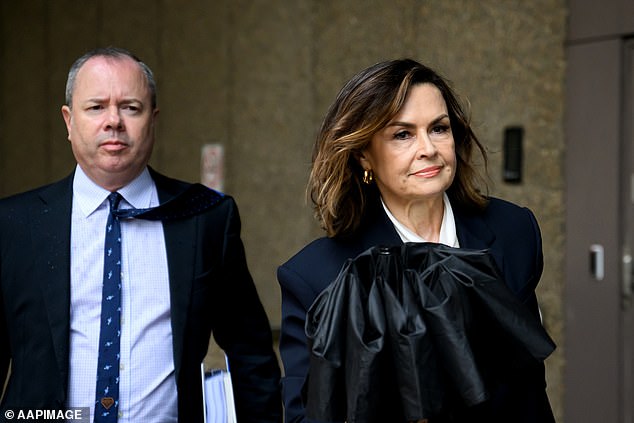 The defamation claim stemmed from an interview Lisa Wilkinson (pictured) did with Brittany Higgins in February 2021.