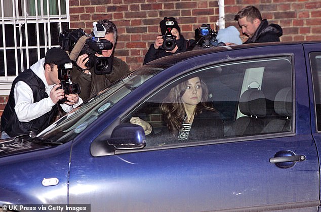 Kate Middleton leaving her Chelsea home on her 25th birthday