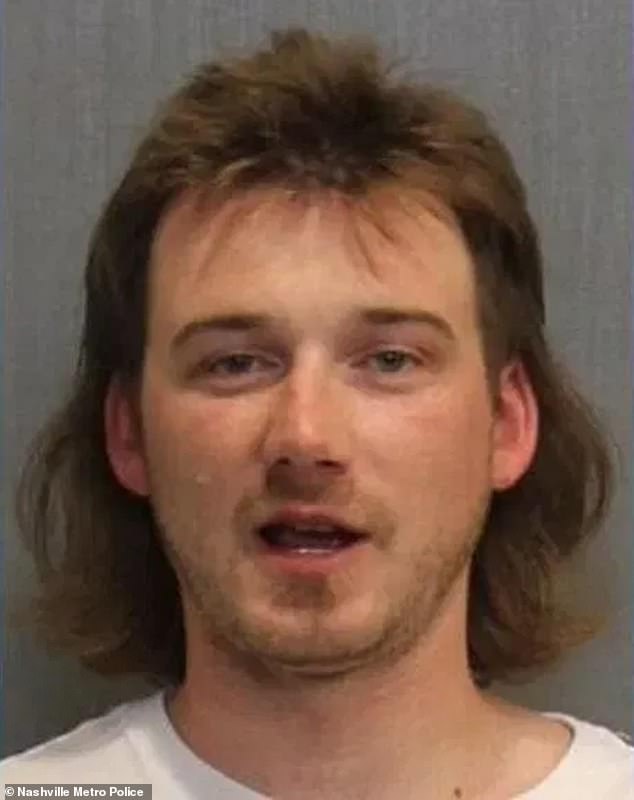 Wallen was previously arrested for public intoxication and disorderly conduct outside a Kid Rock party in May 2020 (pictured)