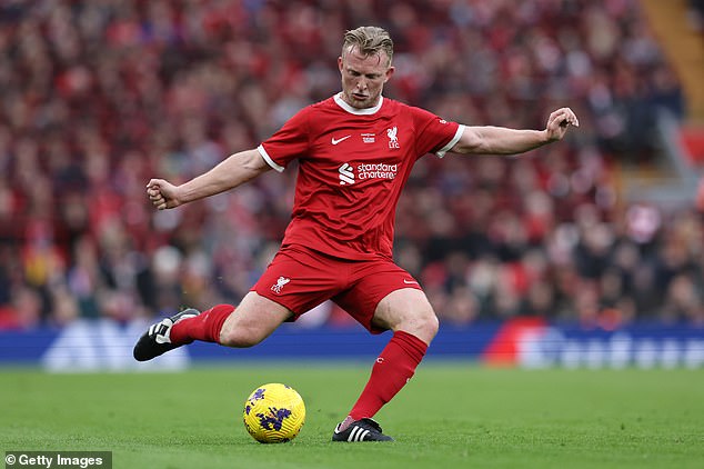 Kuyt recently took to the Anfield pitch as one of the Liverpool Legends against the Ajax Legends.