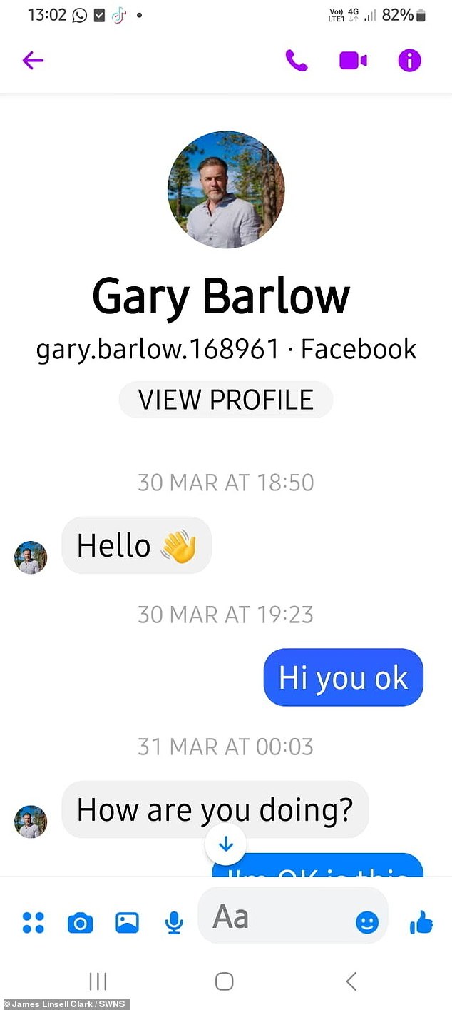 1712672267 991 I was scammed by a fake Gary Barlow on Facebook