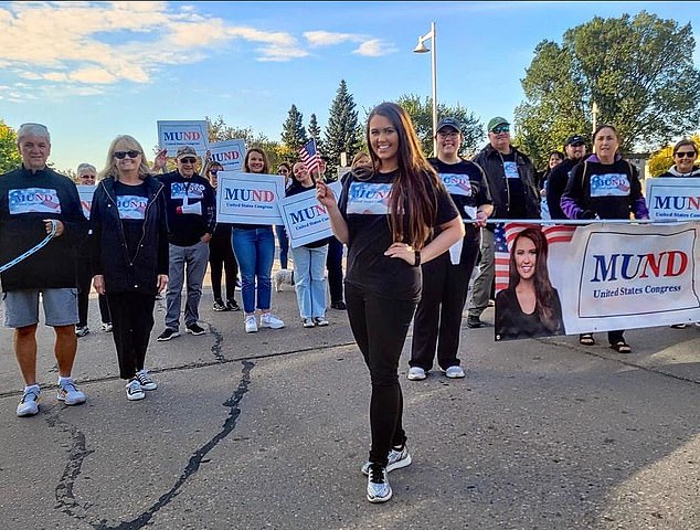Mund ran unsuccessfully for North Dakota's only congressional seat as an independent in 2022, supporting abortion rights after the Dobbs Supreme Court ruling.