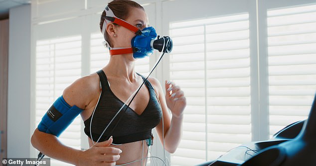 VO2 max is traditionally calculated by monitoring the amount of oxygen you take in while running for several minutes at top speed, as noted above.