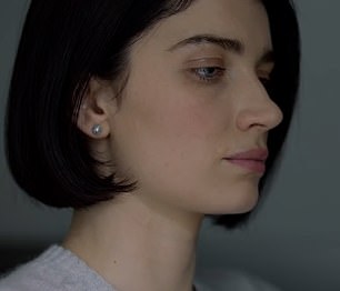 The love triangle becomes a complicated web after Louise becomes good friends with David's wife Adele (played by Eve Hewson, pictured).