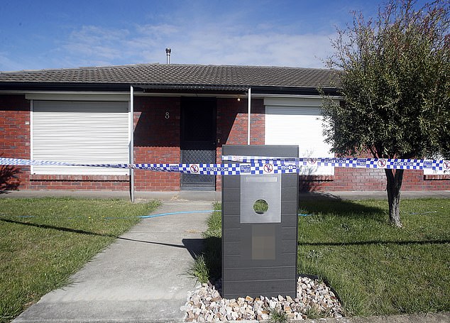 Lachlan Young was arrested inside the couple's dream home on Sunday.