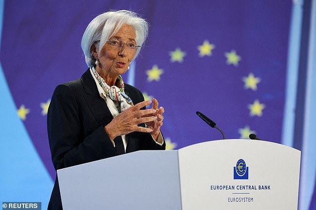 Christine Lagarde, president of the European Central Bank, has raised market expectations for a rate cut in June