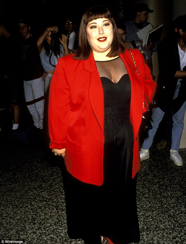 The singer weighed almost 300 pounds before undergoing gastric bypass surgery in 1999 (pictured in 1993).