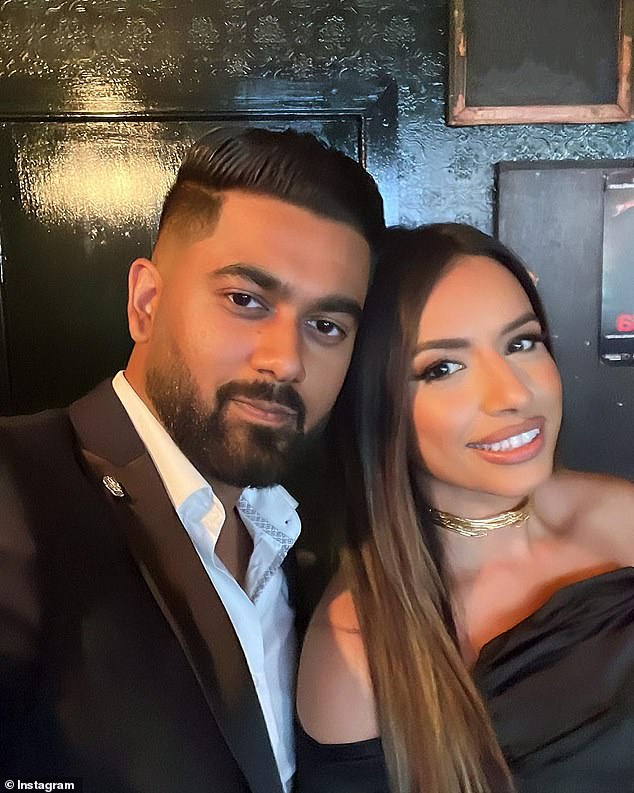 2022 series winner Harpreet, 32, got engaged to fellow contestant Akshay, 31, in May last year after he proposed with a display of red roses on a London rooftop.