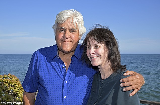 Leno told the court he was in the estate planning process and inspecting his wife's will. The couple is seen here in August 2022.