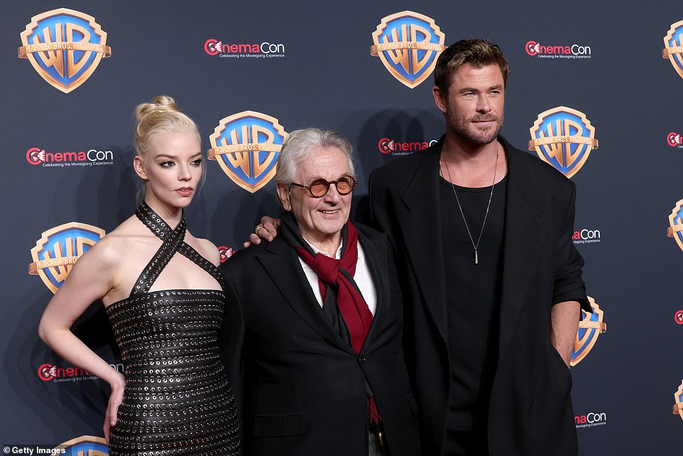 The trio fielded questions from Warner Bros. co-heads Michael De Luca and Pamela Abdy, according to Deadline, during Tuesday's panel.  The public was also able to enjoy a 