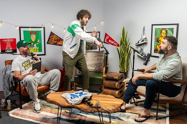 Lil Dicky is known for combining comedy and rap into a single art form, such as on his television show 'DAVE'.