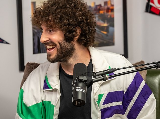 In the promo released for the show, Jason asks Lil Dicky about what he signed for a fan.