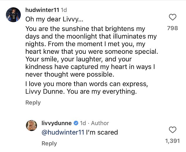 1712726262 125 Olivia Dunne jokes that shes SCARY by one fans VERY
