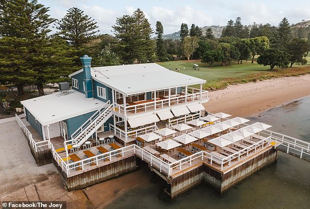 May and Domjen recently spent $7 million renovating the famous cafe which regularly features in Seven soap Home and Away, filmed on the nearby beach.