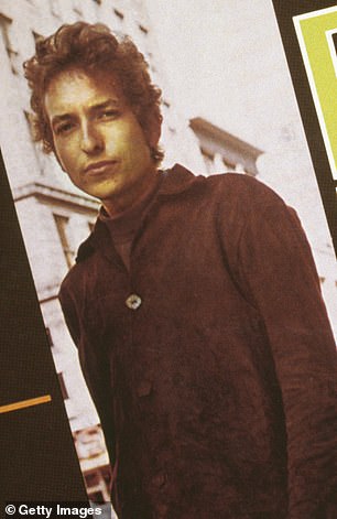 Bob photographed on the cover of the Like A Rolling Stone/Gates Of Eden single in 1965.