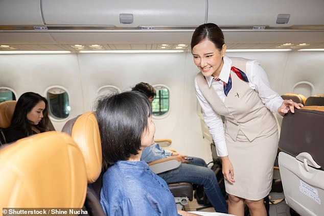 Sara suggests keeping it simple when interacting with cabin crew