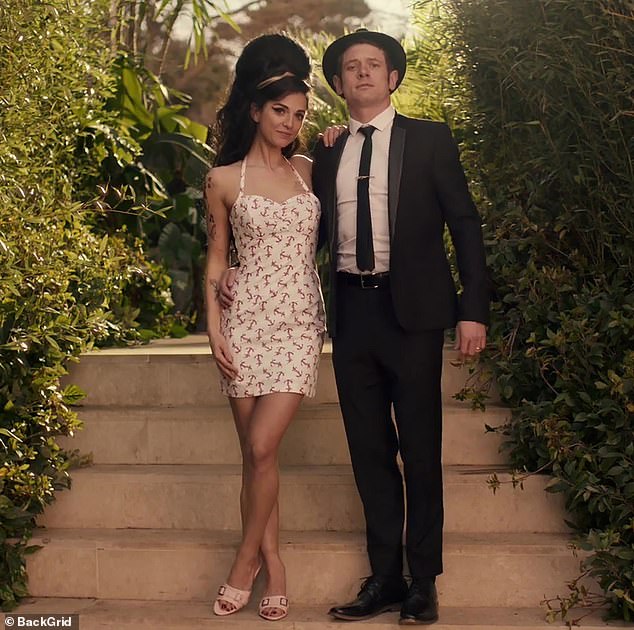 Back To Black sees Marisa, 27, play Amy while actor Jack O'Connell, 33, plays her widower Blake Fielder-Civil.