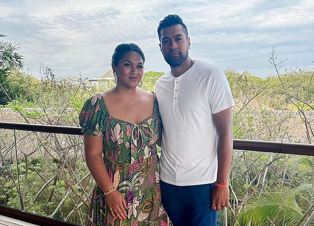 Finau is married to PGA Tour star Tony Finau (right), although she remains good friends with Sims Koepka.