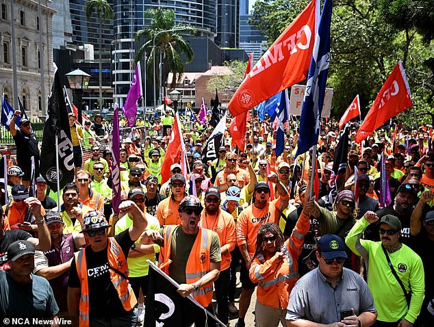 Since the incident, construction workers in the state have held massive protests.