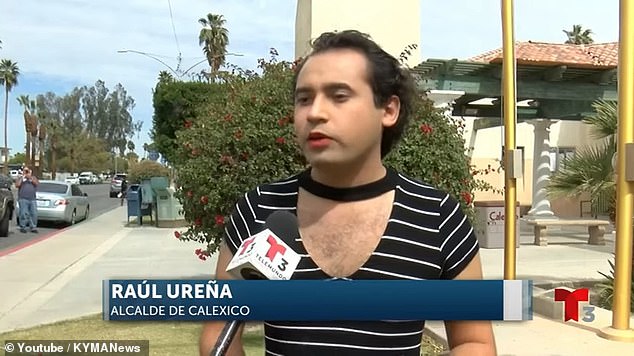 Ureña opts for dresses that reveal her hairy chest, bold makeup, bright colors, jewelry, and high heels that make her stand out for better or worse.