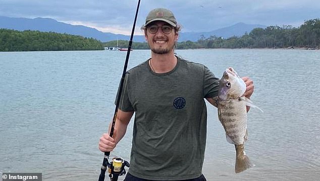 Mr Stav (pictured) moved to Cairns from Israel two years ago and found a job as an aquaculture technician and took up a position as a volunteer maths teacher.