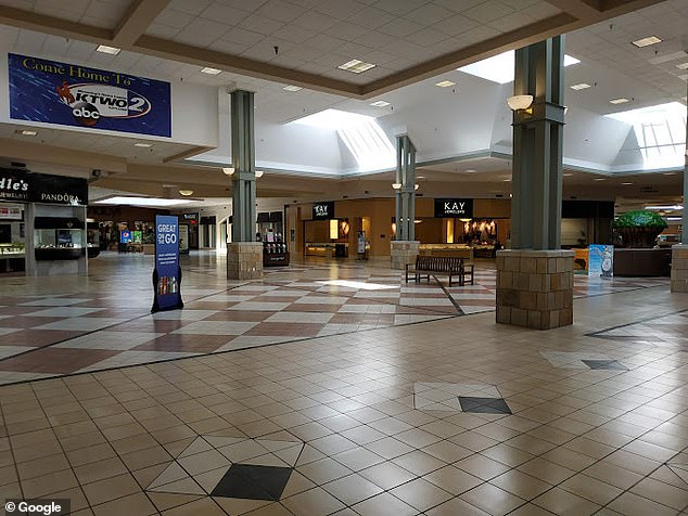The interior area of ​​Eastridge Mall in Casper is shown above