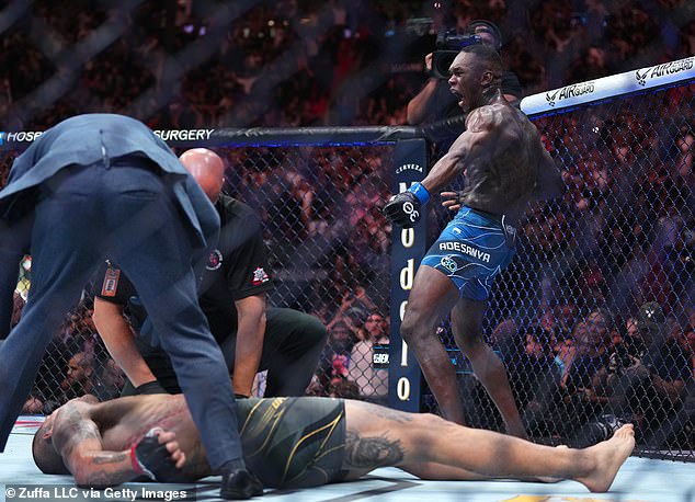 Adesanya knocked out Pereira in their April 2023 rematch before losing to Sean Strickland.