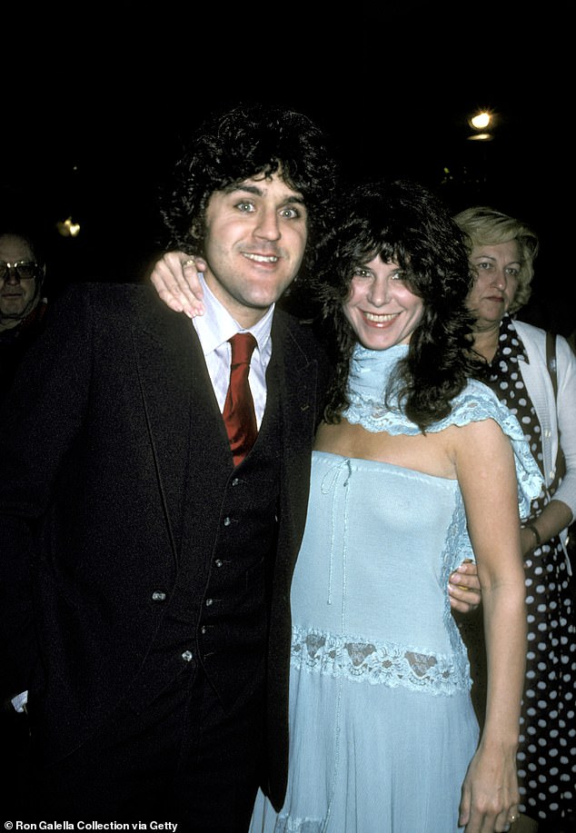 Leno married Mavis in 1980; in the photo 1981