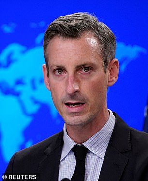US State Department Spokesperson Ned Price
