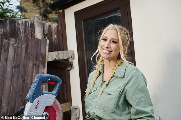 The presenter, 34, has landed a new DIY show called Stacey Solomon's Renovation Rescues, which aired its first episode on Wednesday night.