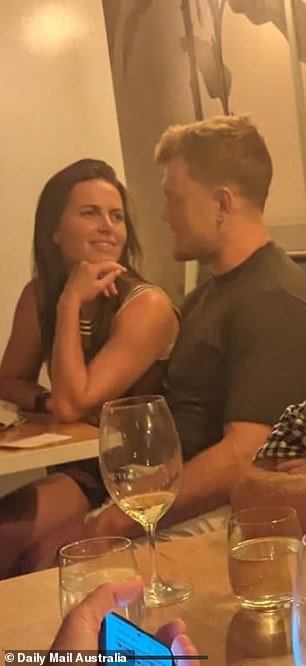 Danika was spotted getting cozy with rugby league star Liam Knight earlier this year.