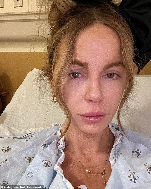 Fans noticed that photos from recent weeks showing the actress in a hospital and wearing a medical gown had been suddenly removed from her page without explanation.