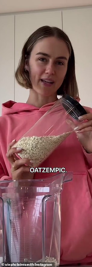 Oatzempic has been called a meal replacement shake that consists of half a cup of oats mixed with water, lemon and lime juice.