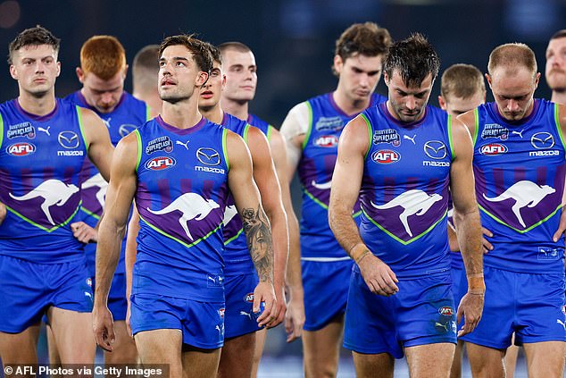 The Roos have been struggling mightily since Hood was appointed chairman in 2022, but last year's appointment of four-time premiership-winning coach Alastair Clarkson gave long-suffering fans some optimism.