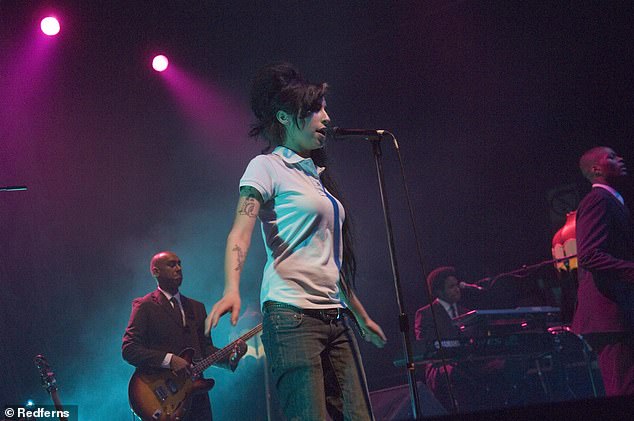 Dale said that when he heard the devastating news that the talented star had died, he found it hard to even comprehend, but added that Amy had said she didn't think she would live to be 28 (pictured performing together in 2007). )