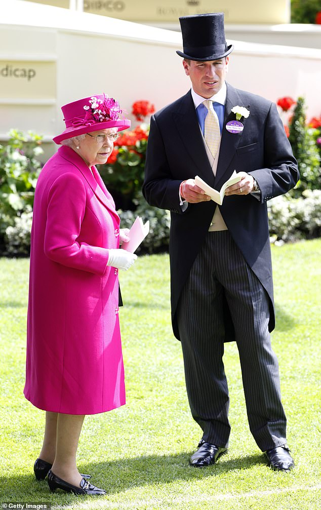Peter has previously credited his grandparents, the late Queen and the late Duke of Edinburgh, for teaching the rest of the royal family how to behave.  Photographed together in 2014 at Ascot.