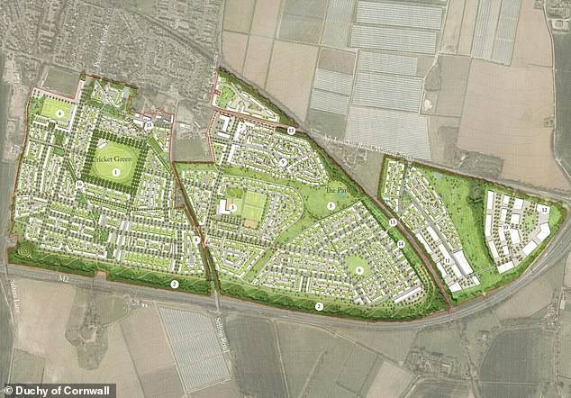The plans, which were first announced when the King, as then Duke of Cornwall, was administering the Duchy in 2018, seek to build 120 homes each year over a 20-year period.