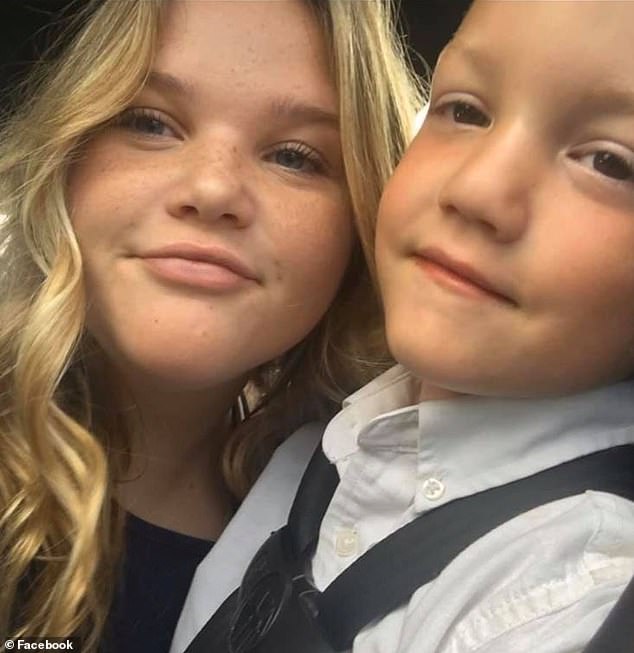 Tylee Ryan, 16, and her younger brother JJ, seven (right), went missing in September 2019 and their bodies were discovered in June 2020 in their stepfather's backyard.