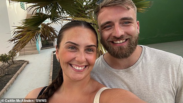 The mum-to-be says her partner Connor has been her 'rock' throughout the whole ordeal, and the couple have since discovered they are having a baby - but are keeping his name a secret.