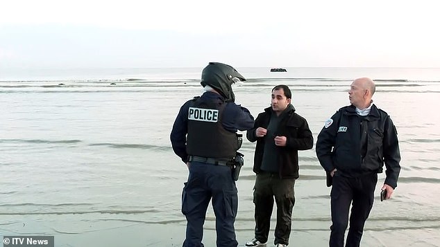 The British-funded French police stood by and allowed the event to unfold before them. The UK Border Force then sent a ship to recover the migrants.