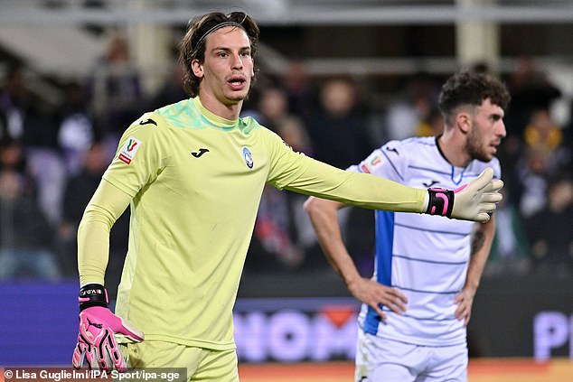 Marco Carnesecchi, considered the best goalkeeper in Italy, will miss the match against Liverpool