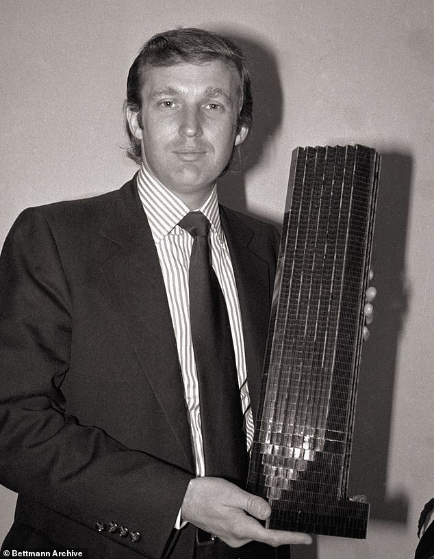 The Apprentice will premiere at the Cannes Film Festival in May, where it will compete for the coveted Palme d'Or (Trump pictured in 1980).