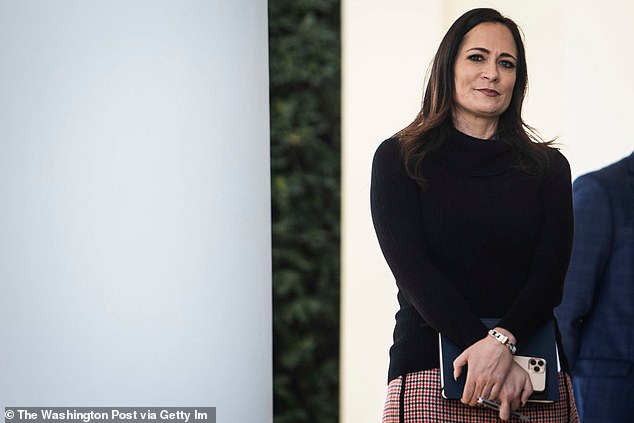 Stephanie Grisham served in the Trump White House for nearly all four years of his presidency: she was Melania's spokesperson and then her chief of staff.