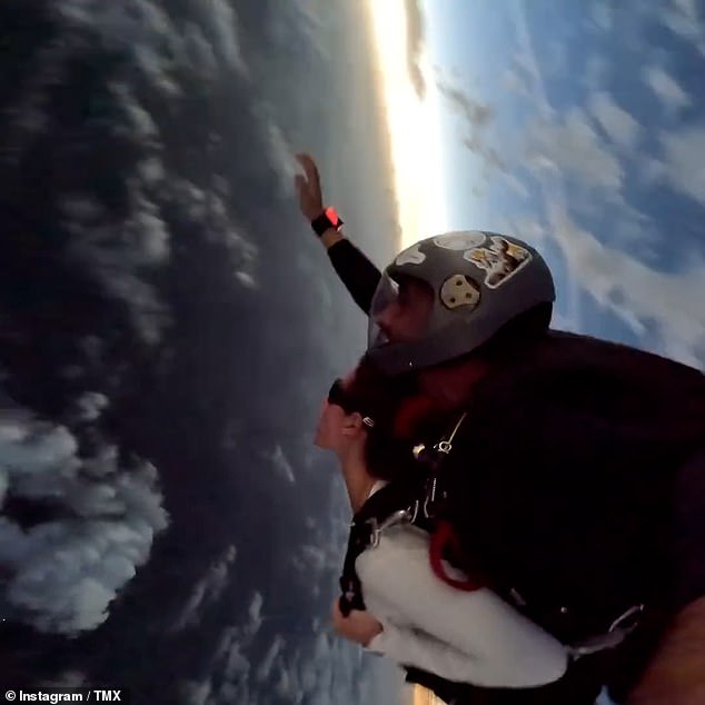 1712850070 321 Stunning moment father and daughter skydivers witness total solar eclipse