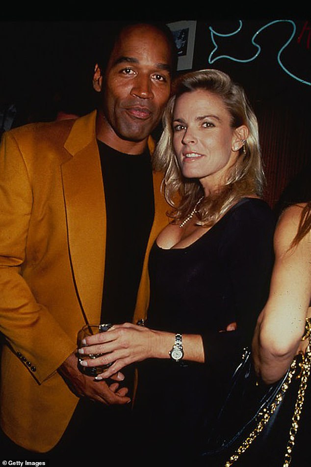 Simpson was acquitted but later found civilly liable for the murder of his ex-wife Nicole Brown. In the photo: the couple in New York in 1993.