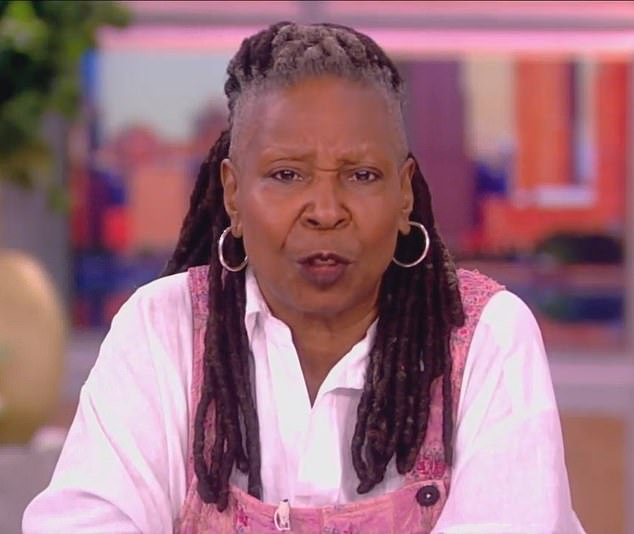 The View host Whoopi Goldberg announced OJ Simpson's death at the start of Thursday's show.
